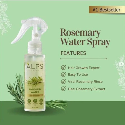 Alps Goodness Rosemary Water Spray (100 ml) | Rosemary water for hair | Hair Spray for Hair Growth | Viral Rosemary Spray | #1 Bestselling Spray Regrowth Buy 1 Get 2 Free