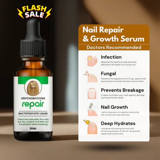 Nail serum for nail repair, fungal infection, anti-infective removal, 100% Natural Profesional 30 ML Serum For Nail Strong, Supple and Shaped Nail Care Serum (30ML PACK OF 1)