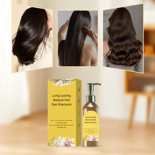 Japanese Long Lasting Natural Hair Dye Shampoo ( Buy 1 Get 1 Free )